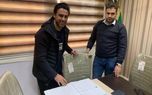 فرهاد مجیدی قرارداد خود را در هیات فوتبال تهران به ثبت رساند فرهاد مجیدی قرارداد خود را در هیات فوتبال تهران به ثبت رساند